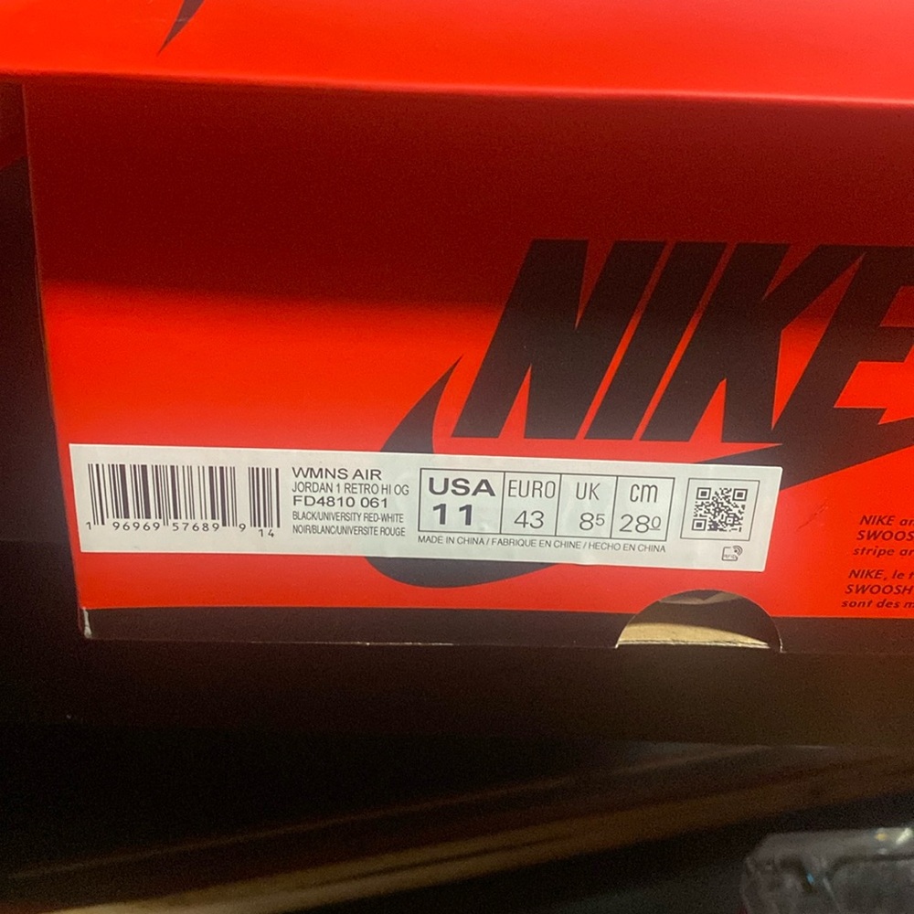 Satin Bred Jordan 1